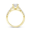 Thumbnail Image 3 of Now + Forever Lab-Grown Diamonds Emerald-Cut Engagement Ring 2-1/2 ct tw 14K Yellow Gold