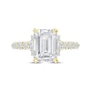 Thumbnail Image 4 of Now + Forever Lab-Grown Diamonds Emerald-Cut Engagement Ring 2-1/2 ct tw 14K Yellow Gold