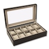 Thumbnail Image 0 of Black Wood Watch Box w/ Glass Top