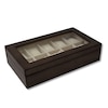 Thumbnail Image 1 of Black Wood Watch Box w/ Glass Top