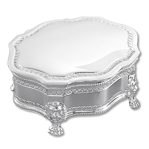 Silver Plated Jewelry Box