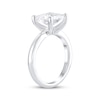 Thumbnail Image 2 of Lab-Grown Diamonds Princess-Cut Solitaire Engagement Ring 3 ct tw 14K White Gold (F/SI2)