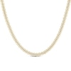 Thumbnail Image 1 of Diamond-Cut Infinity Link Necklace 10K Yellow Gold 18&quot;