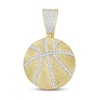 Thumbnail Image 0 of Men's Diamond Basketball Pendant 1/5 ct tw 10K Yellow Gold