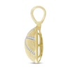 Thumbnail Image 1 of Men's Diamond Basketball Pendant 1/5 ct tw 10K Yellow Gold