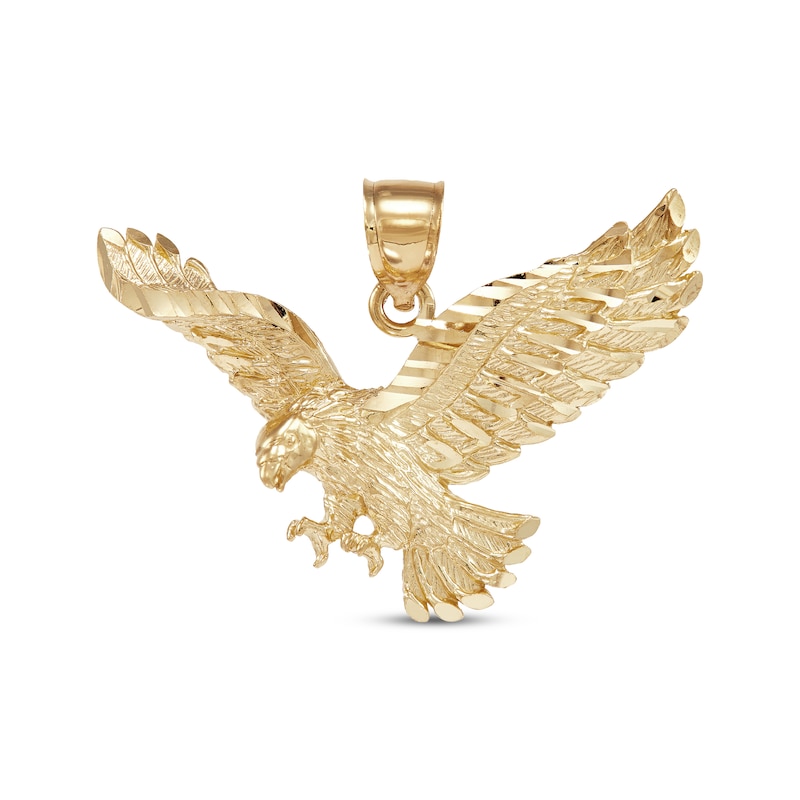 Men's Eagle Anchor Charm Pendant Necklace