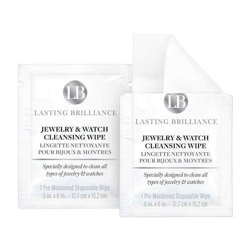 Main Image 1 of Lasting Brilliance Jewelry and Watch Cleansing Wipes – 10 Pack