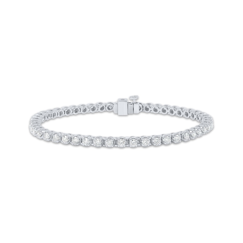 Main Image 1 of Diamond Tennis Bracelet 2-1/2 ct tw 10K White Gold 7&quot;