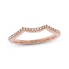 Thumbnail Image 1 of THE LEO Prisma Diamond Contour Wedding Band 1/8 ct tw 14K Rose Gold