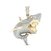 Thumbnail Image 0 of Men's Diamond Shark Charm 1/3 ct tw 10K Yellow Gold