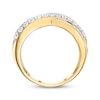 Thumbnail Image 3 of KAY Lab-Grown Diamonds Crossover Fashion Ring 2 ct tw 10K Yellow Gold