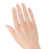 Thumbnail Image 4 of KAY Lab-Grown Diamonds Crossover Fashion Ring 2 ct tw 10K Yellow Gold