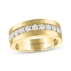 Thumbnail Image 0 of Men's THE LEO Diamond Wedding Band 1 ct tw 14K Yellow Gold