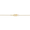 Thumbnail Image 4 of Garnet & Diamond &quot;Te Amo&quot; Heart Necklace 1/10 ct tw 14K Yellow Gold 18&quot;