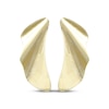 Thumbnail Image 2 of Wavy Wing Earrings 10K Yellow Gold