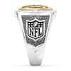 Thumbnail Image 3 of True Fans Chicago Bears Championship Ring Sterling Silver & 10K Yellow Gold Ring
