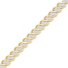 Thumbnail Image 2 of KAY Lab-Grown diamonds S-Link Bracelet 3 ct tw 10K Yellow Gold 7&quot;