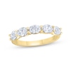 Thumbnail Image 1 of Now + Forever Lab-Grown Diamonds Oval-Cut Five-Stone Anniversary Ring 1-1/4 ct tw 14K Yellow Gold