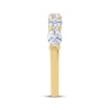 Thumbnail Image 2 of Now + Forever Lab-Grown Diamonds Oval-Cut Five-Stone Anniversary Ring 1-1/4 ct tw 14K Yellow Gold