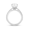 Thumbnail Image 3 of Lab-Grown Diamonds Round-Cut Engagement Ring 3-1/3 ct tw 14K White Gold