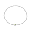 Thumbnail Image 1 of Marquise-Cut Peridot, Pear-Shaped Amethyst & White Lab-Created Sapphire Butterfly Necklace Sterling Silver 18&quot;