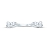 Thumbnail Image 4 of Monique Lhuillier Bliss Marquise-Cut Lab-Grown Diamond Cuff Wedding Band 1/3 ct tw 18K White Gold