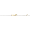 Thumbnail Image 3 of Italian Brilliance Diamond-Cut Clover Necklace 14K Yellow Gold 18"