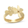 Thumbnail Image 1 of Flower Ring 10K Yellow Gold