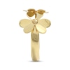 Thumbnail Image 2 of Flower Ring 10K Yellow Gold