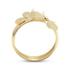 Thumbnail Image 3 of Flower Ring 10K Yellow Gold