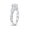 Thumbnail Image 2 of Certified Round-Cut Diamond Engagement Ring 2 ct tw Platinum