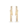 Thumbnail Image 2 of Le Vian Good Karma Diamond Bypass Hoop Earrings 3/8 ct tw 14K Honey Gold