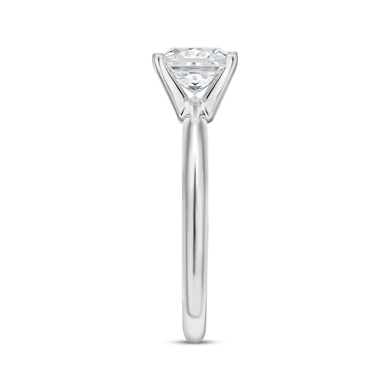 Main Image 2 of Now + Forever Lab-Grown Diamonds Princess-Cut Solitaire Engagement Ring 1-1/2 ct tw 14K White Gold (F/SI2)