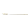 Thumbnail Image 4 of Mother-of-Pearl & 1/8 ct tw Diamond Flower Necklace 10K Yellow Gold 18"