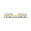 Thumbnail Image 3 of Now + Forever Lab-Grown Diamonds Marquise & Round-Cut Two-Row Enhancer Ring 1/2 ct tw 14K Yellow Gold