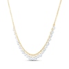Thumbnail Image 2 of KAY Lab-Grown Diamonds Dangle Necklace 2 ct tw 10K Yellow Gold 18"
