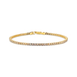 Le Vian Desert Diamonds Chocolate Ombré Tennis Bracelet 2-3/4 ct tw 14K Honey Gold 7.25"