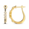 Thumbnail Image 3 of Le Vian Desert Diamonds Hoop Earrings 1/2 ct tw 14K Honey Gold