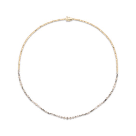 Le Vian Diamond Necklace 2-1/6 ct tw 14K Honey Gold 18"