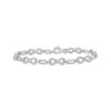 Thumbnail Image 1 of KAY Lab-Grown Diamonds Infinity Link Bracelet 3/4 ct tw Sterling Silver 7"