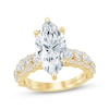 Thumbnail Image 1 of Monique Lhuillier Bliss Marquise-Cut Lab-Grown Diamond Engagement Ring 4-5/8 ct tw 18K Yellow Gold