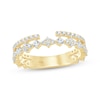Thumbnail Image 1 of Now + Forever Lab-Grown Diamonds Round-Cut Enhancer Ring 5/8 ct tw 14K Yellow Gold