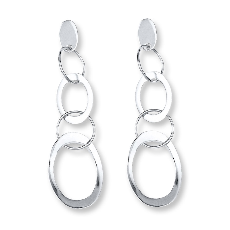 Main Image 1 of Dangle Earrings Sterling Silver
