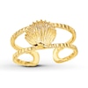 Thumbnail Image 1 of Sea Shell Toe Ring 14K Yellow Gold