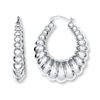 Thumbnail Image 1 of Hoop Earrings Sterling Silver