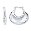 Thumbnail Image 1 of Hoop Earrings Sterling Silver