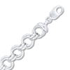 Rolo Link Bracelet Sterling Silver 7.5"