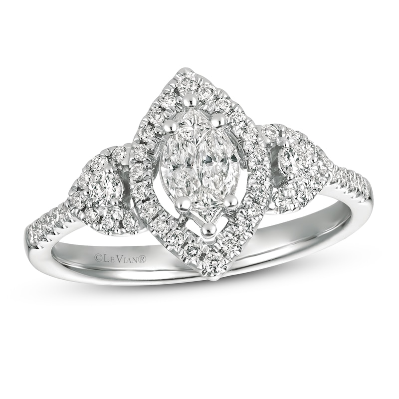 Main Image 1 of Le Vian Diamond Ring 1/2 ct tw 14K Vanilla Gold - Size 7