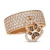 Thumbnail Image 0 of Le Vian Ombre Diamond Ring 1-5/8 ct tw 14K Strawberry Gold - Size 7