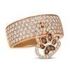 Thumbnail Image 1 of Le Vian Ombre Diamond Ring 1-5/8 ct tw 14K Strawberry Gold - Size 7
